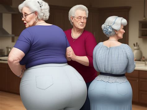 big booty white granny|Granny Booty .